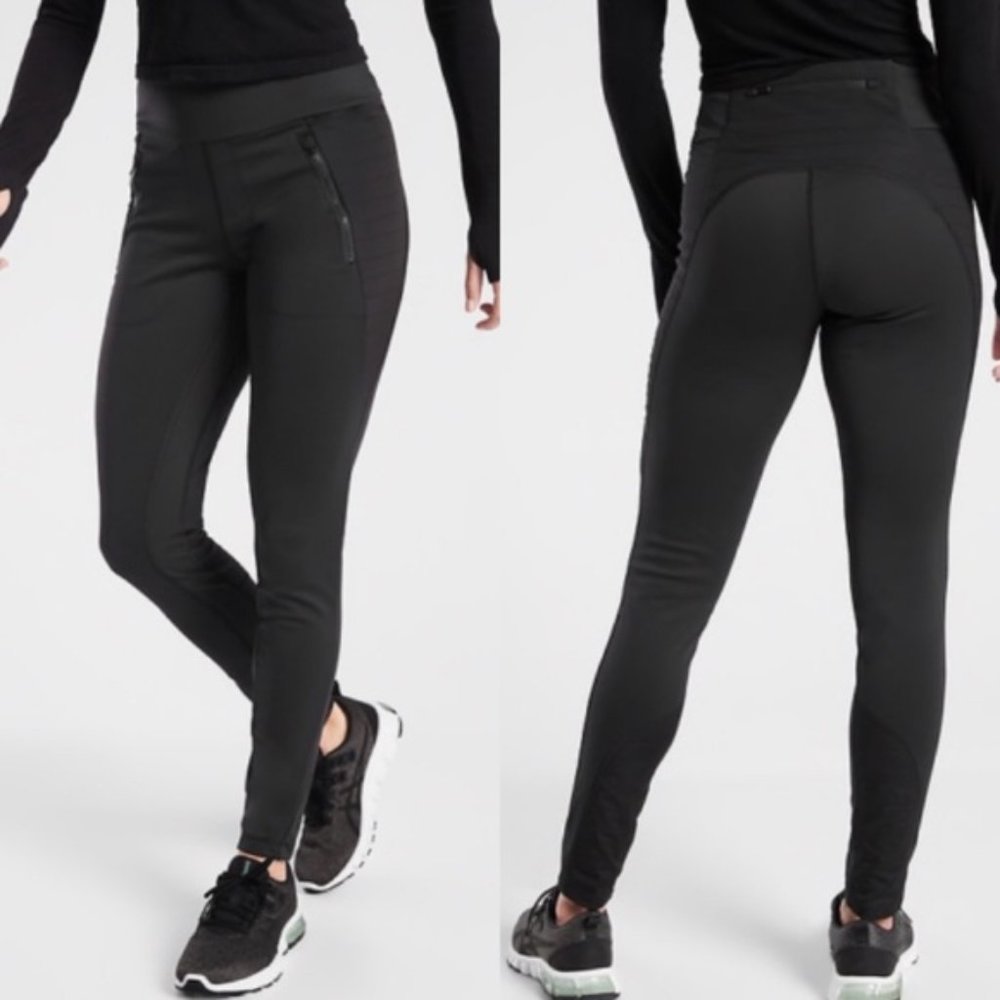 Athleta Peak Hybrid Fleece Tight Size Medium and Large Brand New With Tags